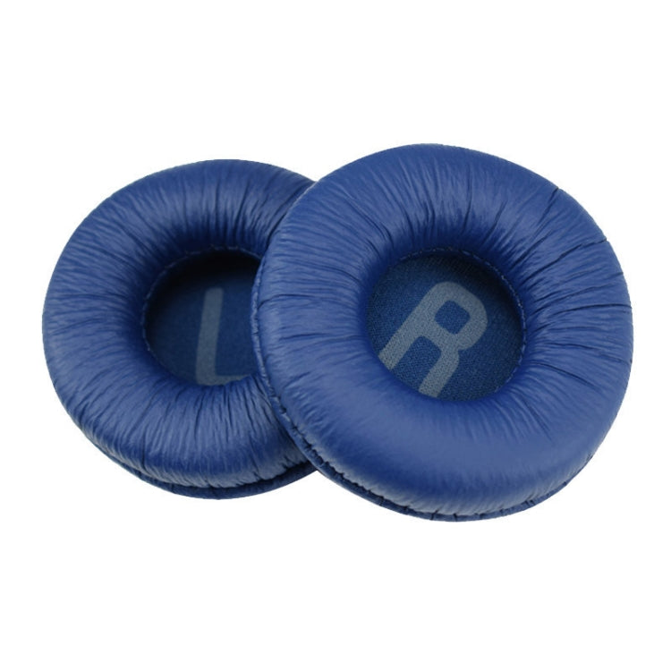2 PCS For JBL Tune 600BTNC / T500BT / T450BT Earphone Cushion Cover Earmuffs Replacement Earpads with Mesh(Blue) - Earmuff & Pad by PMC Jewellery | Online Shopping South Africa | PMC Jewellery | Buy Now Pay Later Mobicred