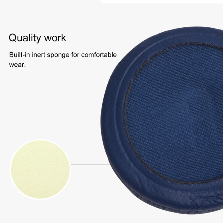 2 PCS For JBL Tune 600BTNC / T500BT / T450BT Earphone Cushion Cover Earmuffs Replacement Earpads with Mesh(Blue)