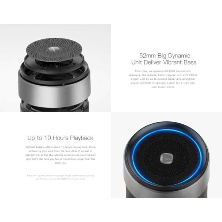 QCY BOX1 Portable Mini Speaker Wireless Music Metal V4.2 Bluetooth Loudspeakers - free shipping - PMC Jewellery - Order now!
