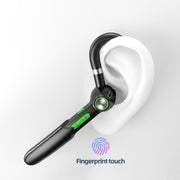 ME-100 TWS Business Rotating Universal True Stereo 5.0 Version Hanging Ear In-Ear Bluetooth Headset(Red + Black)
