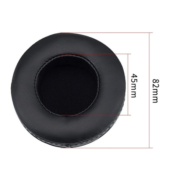 2 PCS For Skullcandy / HESH 2.0 HESH Ordinary Earphone Cushion Cover Earmuffs Replacement Earpads with Mesh(Black+Black Mesh)