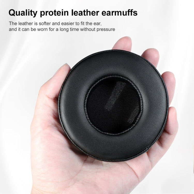 2 PCS For Skullcandy / HESH 2.0 HESH Ordinary Earphone Cushion Cover Earmuffs Replacement Earpads with Mesh(Black+Black Mesh) - Earmuff & Pad by PMC TechLife | Online Shopping South Africa | PMC TechLife