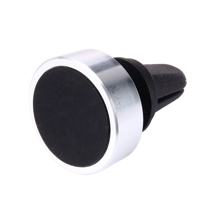 Car Magnetic Air Vent Mount Dock Holder with Quick-snap, For iPhone, Galaxy, Huawei, Xiaomi, LG, HTC and other Smartphones(Silver) - Car Holders by PMC TechLife | Online Shopping South Africa | PMC TechLife