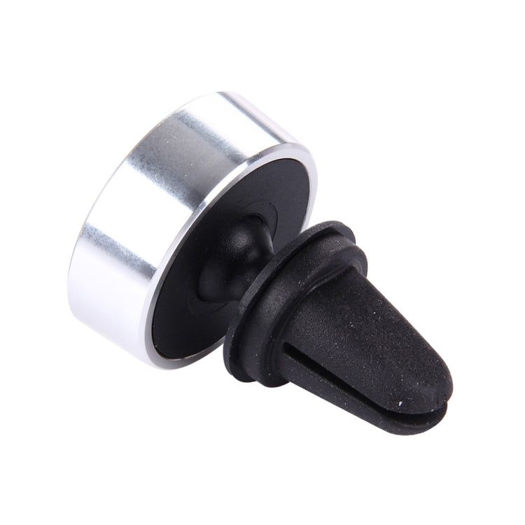 Car Magnetic Air Vent Mount Dock Holder with Quick-snap, For iPhone, Galaxy, Huawei, Xiaomi, LG, HTC and other Smartphones(Silver) - Car Holders by PMC TechLife | Online Shopping South Africa | PMC TechLife