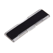 2 in 1 Adjustable Universal Mini Adhesive Holder Stand + Slim Finger Grip, Size: 7.3 x 2.2 x 0.3 cm(Black)