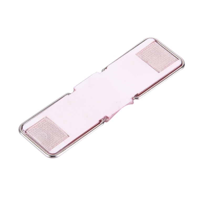 2 in 1 Adjustable Universal Mini Adhesive Holder Stand + Slim Finger Grip, Size: 7.3 x 2.2 x 0.3 cm(Rose Gold) - Ring Holder by PMC TechLife | Online Shopping South Africa | PMC TechLife