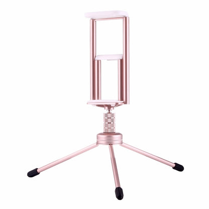 Multi-function Aluminum Alloy Tripod Mount Holder Stand , for iPad, iPhone, Samsung, Lenovo, Sony and other Smartphones & Tablets & Digital Cameras(Rose Gold) - free shipping - PMC Jewellery - Order now!