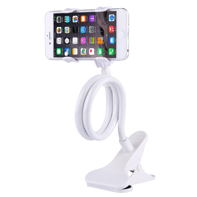 Universal Multifunctional Flexible Long Arm Lazy Bracket Desktop Headboard Bedside Car Phone Holder Stand Tablet Mount(White) - free shipping - PMC TechLife - Order now!