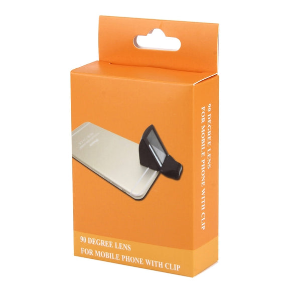 90 Degrees Turning Periscope Lens with Clip, For iPhone, Galaxy, Sony, Lenovo, HTC, Huawei, Google, LG, Xiaomi and other Smartphones