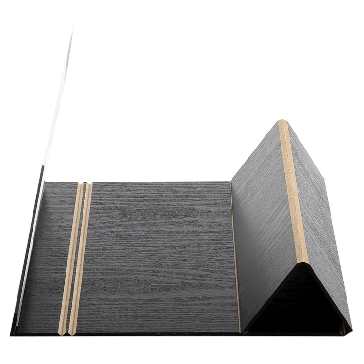 12.0 inch Universal Foldable Portable Wood + Organic Glass Eyeshield 3D Video Mobile Phone Screen Magnifier Bracket Enlarge with Holder for All Smartphones, Size: 260*190*8mm - Screen Magnifier by PMC TechLife | Online Shopping South Africa | PMC TechLife