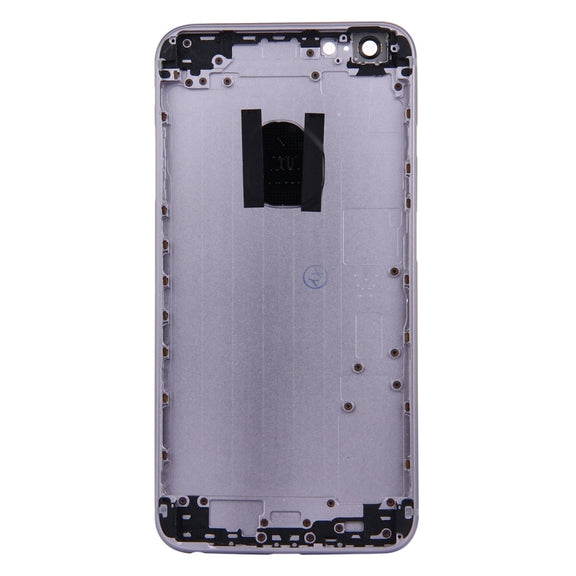 5 in 1 for iPhone 6s Plus (Back Cover + Card Tray + Volume Control Key + Power Button + Mute Switch Vibrator Key) Full Assembly Housing Cover(Grey)