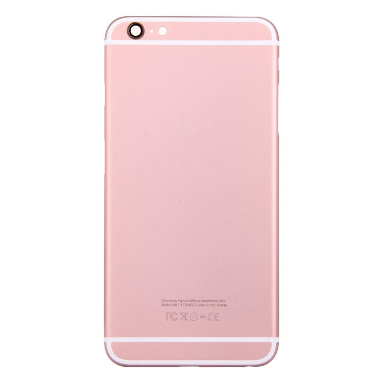 5 in 1 for iPhone 6s Plus (Back Cover + Card Tray + Volume Control Key + Power Button + Mute Switch Vibrator Key) Full Assembly Housing Cover(Rose Gold) - free shipping - PMC TechLife - Order now!