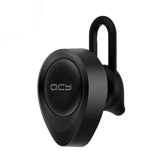 QCY J11 Universal Driving Wireless Bluetooth 4.1 Earphone with Mic for Smart Phones or Other Bluetooth Devices, Effective Bluetooth Distance: 10M(Black) - Bluetooth Earphone by QCY | Online Shopping South Africa | PMC Jewellery | Buy Now Pay Later Mobicred