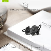 QCY J11 Universal Driving Wireless Bluetooth 4.1 Earphone with Mic for Smart Phones or Other Bluetooth Devices, Effective Bluetooth Distance: 10M(Black)
