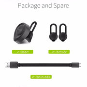 QCY J11 Universal Driving Wireless Bluetooth 4.1 Earphone with Mic for Smart Phones or Other Bluetooth Devices, Effective Bluetooth Distance: 10M(Black)