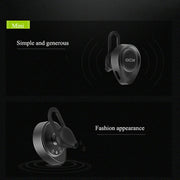 QCY J11 Universal Driving Wireless Bluetooth 4.1 Earphone with Mic for Smart Phones or Other Bluetooth Devices, Effective Bluetooth Distance: 10M(Black)