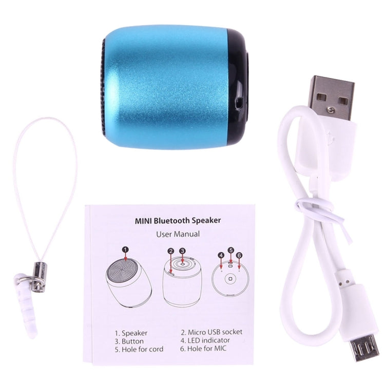 A1 Mini Bluetooth Speaker, Support Hands-free Call & Photo Remote Shutter & TWS Function(Blue) - Mini Speaker by PMC TechLife | Online Shopping South Africa | PMC TechLife