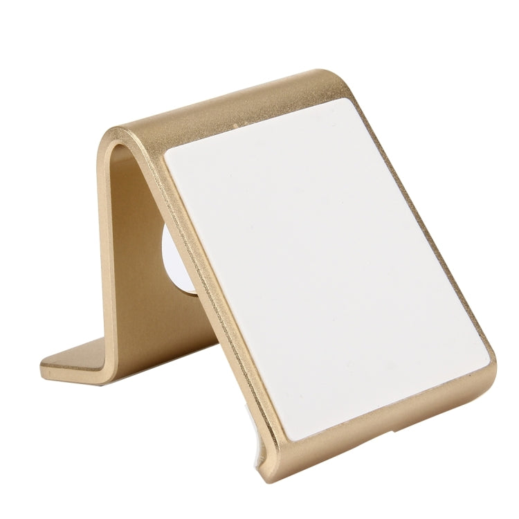 Exquisite Aluminium Alloy Desktop Holder Stand DOCK Cradle For iPhone, Galaxy, Huawei, Xiaomi, LG, HTC and 7 inch Tablet(Gold) - Desktop Holder by PMC TechLife | Online Shopping South Africa | PMC TechLife