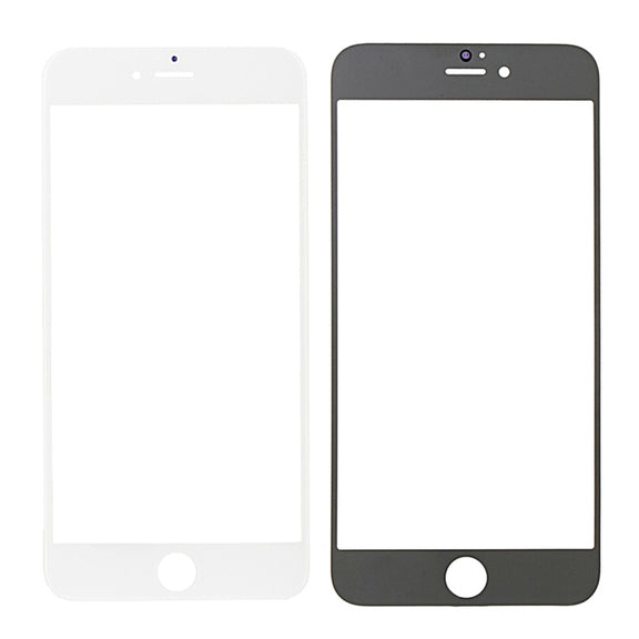 5 PCS Black + 5 PCS White for iPhone 6s & 6 Front Screen Outer Glass Lens