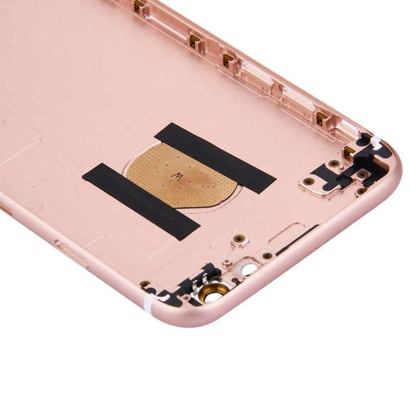 5 in 1 for iPhone 6s (Back Cover + Card Tray + Volume Control Key + Power Button + Mute Switch Vibrator Key) Full Assembly Housing Cover(Rose Gold)