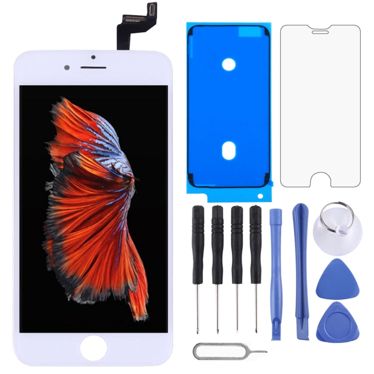 TFT LCD Screen for iPhone 6s Digitizer Full Assembly with Frame (White) - free shipping - PMC TechLife - Order now!