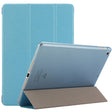 For iPad 9.7 (2018) & iPad 9.7 inch (2017) & iPad Air Silk Texture Horizontal Flip Leather Case with Three-folding Holder(Blue) - iPad 9.7 (2018) & (2017) Cases by PMC TechLife | Online Shopping South Africa | PMC TechLife | Buy Now Pay Later Mobicred