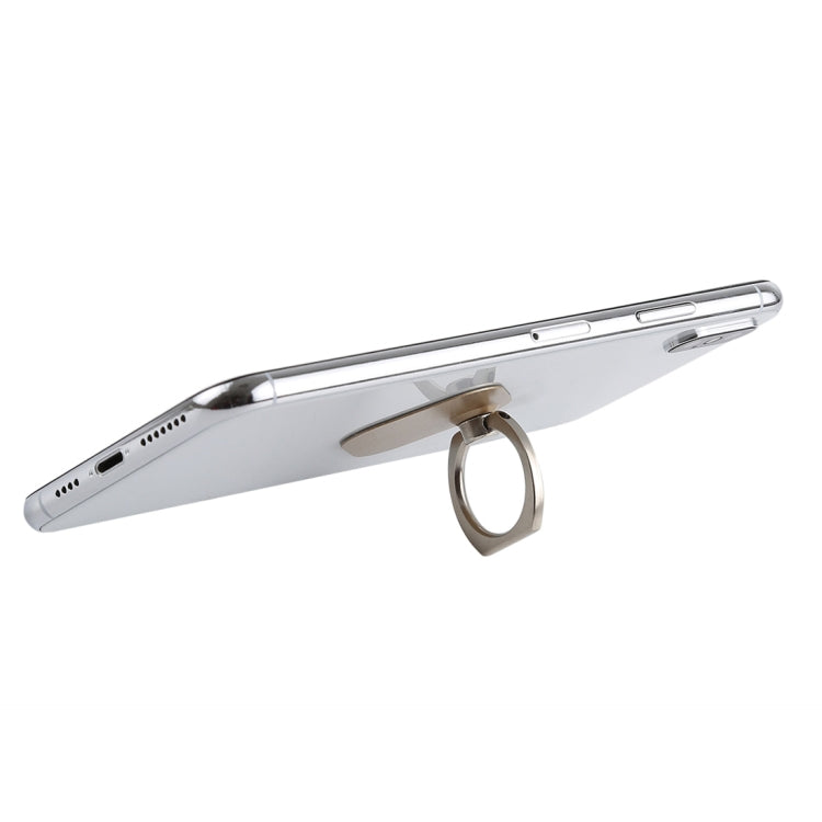 Ring Phone Metal Holder for iPad, iPhone, Galaxy, Huawei, Xiaomi, LG, HTC and Other Smart Phones (Gold) - Ring Holder by PMC TechLife | Online Shopping South Africa | PMC TechLife