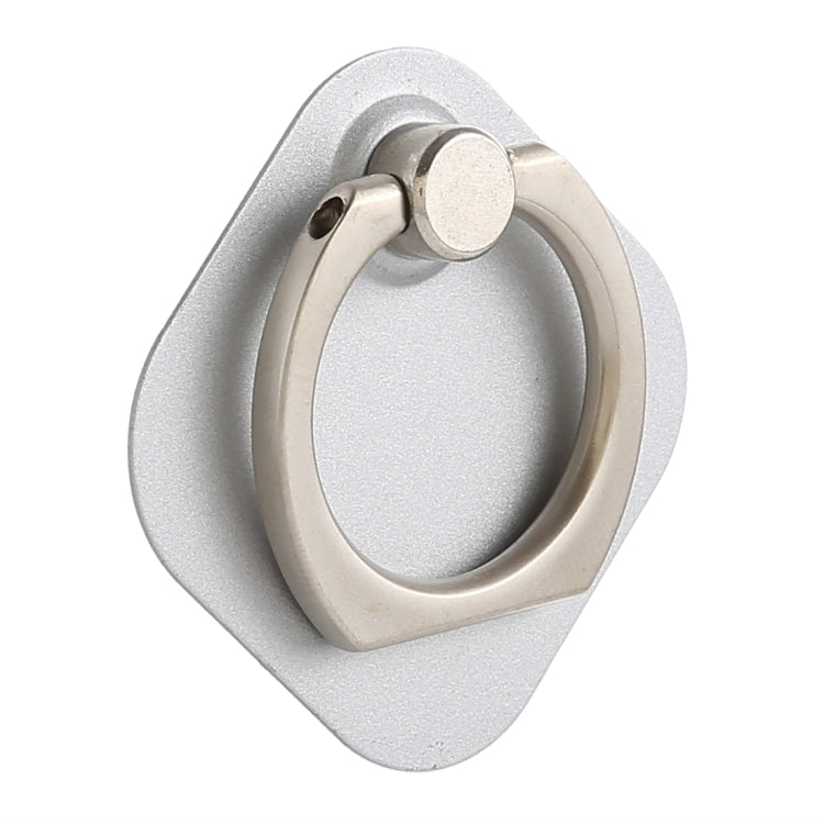 Ring Phone Metal Holder for iPad, iPhone, Galaxy, Huawei, Xiaomi, LG, HTC and Other Smart Phones (Silver)