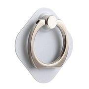 Ring Phone Metal Holder for iPad, iPhone, Galaxy, Huawei, Xiaomi, LG, HTC and Other Smart Phones (White)