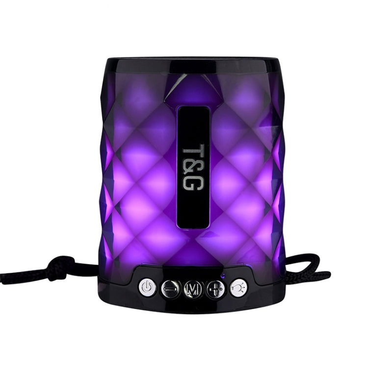 T&G TG155 Bluetooth 4.2 Mini Portable Wireless Bluetooth Speaker with Colorful Lights(Black) - Mini Speaker by T&G | Online Shopping South Africa | PMC TechLife | Buy Now Pay Later Mobicred