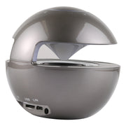 BT-118 Mini Wireless Bluetooth Speaker with Breathing Light, Support Hands-free / TF Card / AUX(Grey)