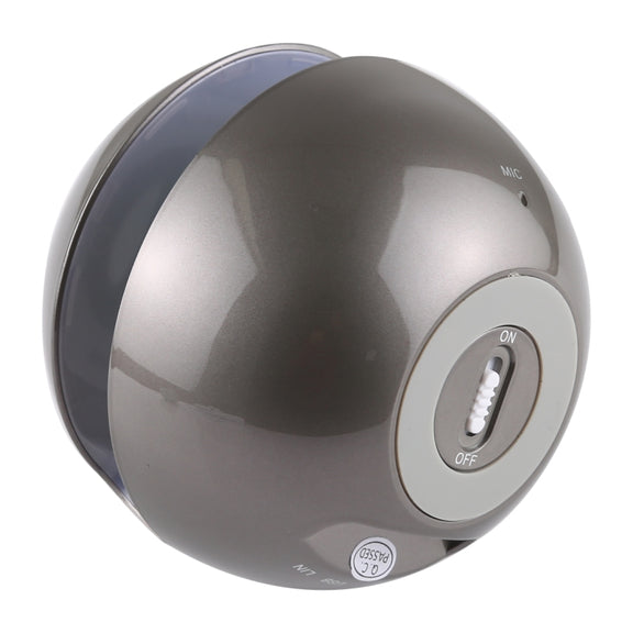 BT-118 Mini Wireless Bluetooth Speaker with Breathing Light, Support Hands-free / TF Card / AUX(Grey)