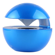 BT-118 Mini Wireless Bluetooth Speaker with Breathing Light, Support Hands-free / TF Card / AUX(Blue)
