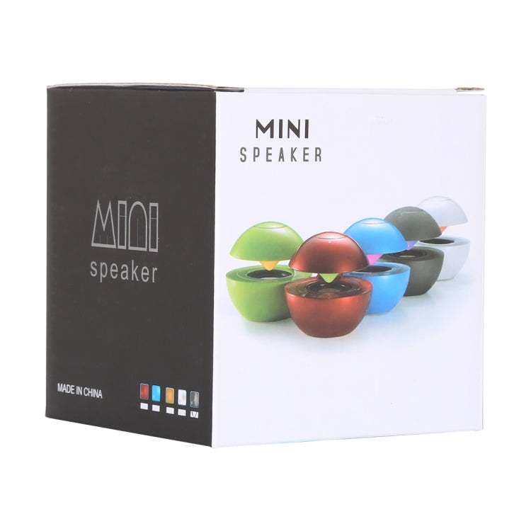 BT-118 Mini Wireless Bluetooth Speaker with Breathing Light, Support Hands-free / TF Card / AUX(Blue)