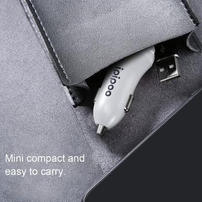 ipipoo XP-1 Dual USB Car Fast Charging Charger with Android Line (White) - free shipping - PMC Jewellery - Order now!