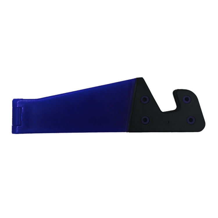 V Shape Universal Mobile Phone Tablet Bracket Holder (Dark Blue) - Desktop Holder by PMC TechLife | Online Shopping South Africa | PMC TechLife