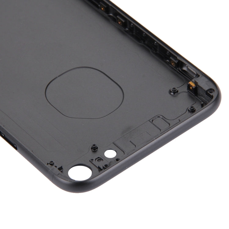 5 in 1 for iPhone 7 (Back Cover + Card Tray + Volume Control Key + Power Button + Mute Switch Vibrator Key) Full Assembly Housing Cover(Black) - Back Cover by PMC TechLife | Online Shopping South Africa | PMC TechLife