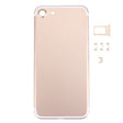 5 in 1 for iPhone 7 (Back Cover + Card Tray + Volume Control Key + Power Button + Mute Switch Vibrator Key) Full Assembly Housing Cover(Gold) - Back Cover by PMC TechLife | Online Shopping South Africa | PMC TechLife