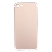 5 in 1 for iPhone 7 (Back Cover + Card Tray + Volume Control Key + Power Button + Mute Switch Vibrator Key) Full Assembly Housing Cover(Gold)