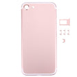 5 in 1 for iPhone 7 (Back Cover + Card Tray + Volume Control Key + Power Button + Mute Switch Vibrator Key) Full Assembly Housing Cover(Rose Gold) - Back Cover by PMC TechLife | Online Shopping South Africa | PMC TechLife