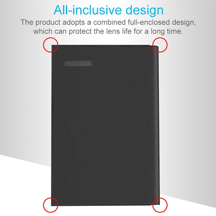 F18 12 inch Rotatable Folding Universal Mobile Phone Screen Amplifier HD Video Amplifier with Block Light Card, Book Shape Version(Black) - Screen Magnifier by PMC TechLife | Online Shopping South Africa | PMC TechLife