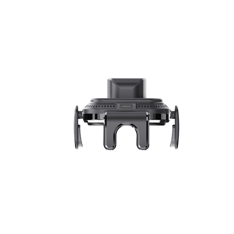 X7 Car Air Outlet Wireless Charging Mobile Phone Gravity Bracket Holder (Black)