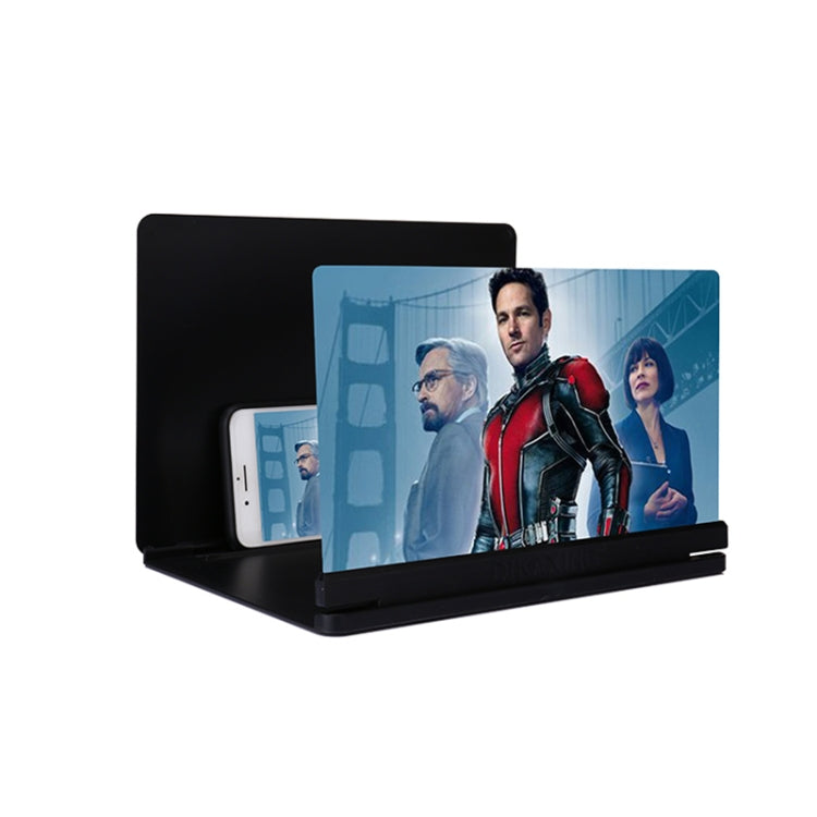 9X Ultra-thin Mobile Phone Eye Protection Screen Magnifier (Black) - Screen Magnifier by PMC TechLife | Online Shopping South Africa | PMC TechLife