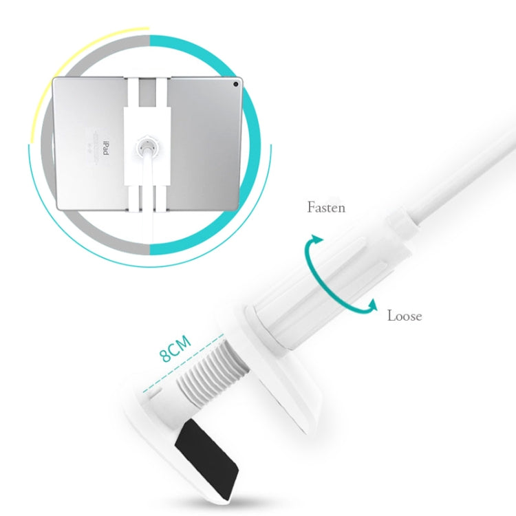 UBN-20 Universal 360 Degrees Rotating Detachable Three-stage Lazy Bracket Mobile Phone / Tablet Desktop Bracket (Grey) - Desktop Holder by PMC TechLife | Online Shopping South Africa | PMC TechLife