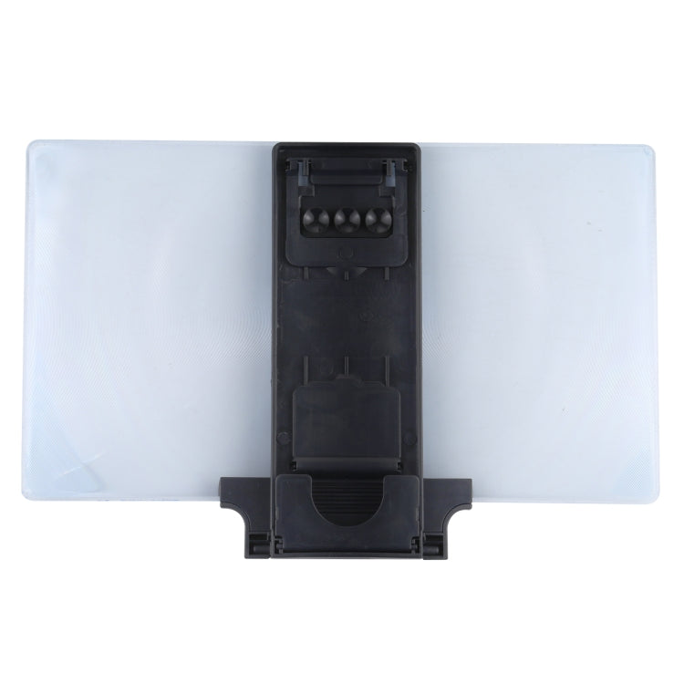 F6 12 inch Universal Foldable 3D Mobile Phone Screen Magnifier with Lazy Stand (Black) - Screen Magnifier by PMC TechLife | Online Shopping South Africa | PMC TechLife