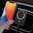 X16 Magsafe Car Air Outlet Vent Mount Clamp Holder 15W Fast Charging Qi Magnetic Wireless Charger(Black) - Wireless Charger Holders by PMC TechLife | Online Shopping South Africa | PMC TechLife