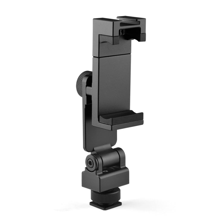 YELANGU PC10 360 Degree Rotating Horizontal Vertical Shooting Phone Clamp Holder Bracket (Black) - Desktop Holder by YELANGU | Online Shopping South Africa | PMC TechLife | Buy Now Pay Later Mobicred