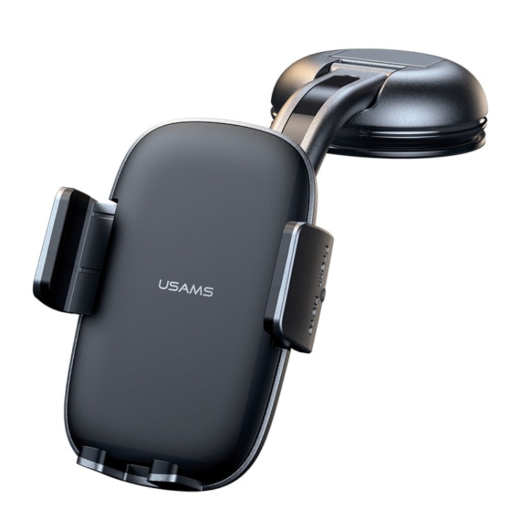 USAMS ZJ063 Car Center Console Retractable Phone Holder for 4.7-7.2 inch Mobile Phones (Black) - Universal Car Holders by USAMS | Online Shopping South Africa | PMC TechLife | Buy Now Pay Later Mobicred