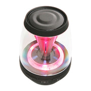 SHABA VS-18 Bluetooth 4.2 Multi-function Portable Small Magic Lamp Colorful Wireless Bluetooth Speaker (Black)