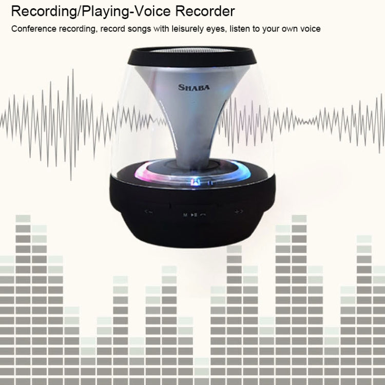 SHABA VS-18 Bluetooth 4.2 Multi-function Portable Small Magic Lamp Colorful Wireless Bluetooth Speaker (Blue) - Mini Speaker by PMC TechLife | Online Shopping South Africa | PMC TechLife